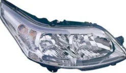 Phare Optique avant droit pour CITROËN C4 I phase 1, 2004-2008, H7+H1, Neuf