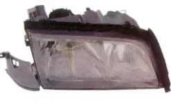 Phare Optique avant droit pour MERCEDES (W180-202) CLASSE C 1998-2000, H7+H1+H1, Neuf