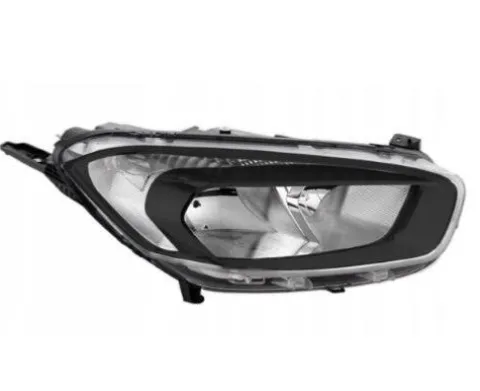Phare Optique avant droit pour FORD TOURNEO COURIER 2013-2017, avec moteur, cadre noir, Neuf