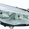 Phare Optique avant droit pour OPEL ASTRA J 2010-2012, H7+H7, électrique, Corps chromé