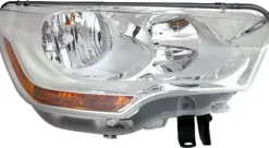 Phare Optique avant droit pour CITROËN C4 II phase 2 2015-2018, H7+H1, Neuf