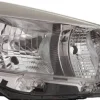 Phare Optique avant droit pour TOYOTA YARIS III phase 1, 2011-2014, H4, fond noir, Neuf