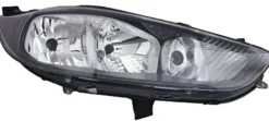 Phare Optique avant droit pour FORD FIESTA VI phase 2 , 2013-2016 H7+H15, fond noir, Neuf
