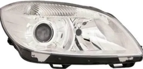 Phare optique avant droit électrique pour SKODA ROOMSTER 2010-2015, H7, 2 paraboles avec moteur électrique, Neuf
