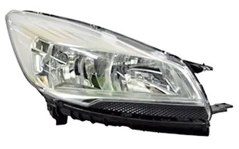Phare Optique avant droit pour FORD KUGA II ph. 1 2013-2016, H7+H15, fond chromé, Neuf