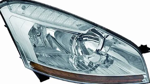 Phare Optique avant droit pour CITROËN C4 GRAND PICASSO I, 2006-2010, H7+H1, Neuf