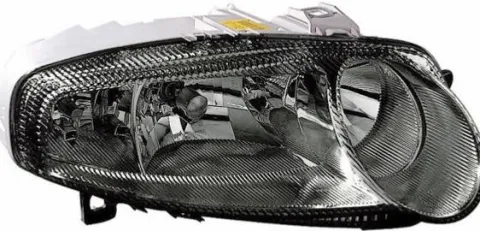 Phare optique avant droit pour ALFA ROMEO 147 2000-2004, H7+H7+H1, corps noir, Mod. GTA, Neuf