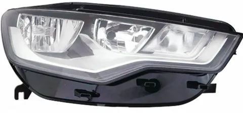 Phare Optique avant droit pour AUDI A6 IV ph. 1 2011-2014, H7+H15, feu de jour, Neuf