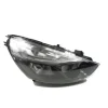 Phare Optique avant droit électrique pour RENAULT CLIO IV phase 2, 2016-2019, fond noir et profils intérieurs noirs, H7+H1+PY24W, Neuf
