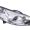 Phare Optique avant droit pour PEUGEOT 407, 2004-2011, H1+H7, Neuf