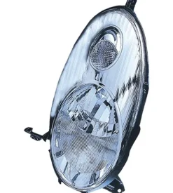 Phare Optique avant droit pour NISSAN MICRA III (K12) ph.1, 2003-2005, H4, chromé, Neuf