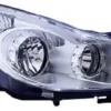 Phare Optique avant droit pour OPEL CORSA D phase 1, 2006-2010, H7+H1, fond chromé, Neuf