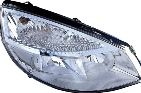 Phare Optique avant droit pour RENAULT SCENIC II phase 1, 2003-2006, H7+H1, Neuf