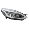 Phare Optique avant droit pour FORD FIESTA VII ph.1 2017-2021, H7+H1, avec feu diurne à LED, Neuf