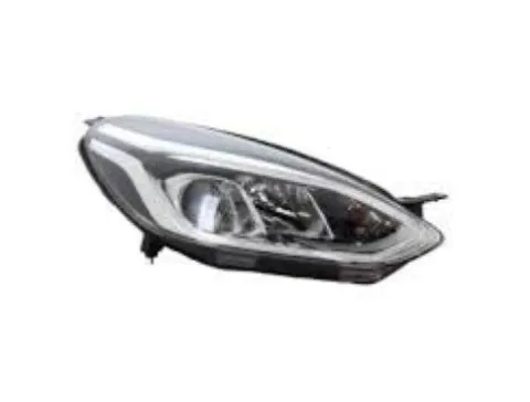 Phare Optique avant droit pour FORD FIESTA VII ph.1 2017-2021, H7+H1, avec feu diurne à LED, Neuf