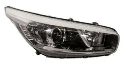 Phare Optique avant droit électrique pour KIA CEE D, 2012-2015, avec moteur, fond noir, Mod. 5 portes, Mod. GT-LINE, Neuf