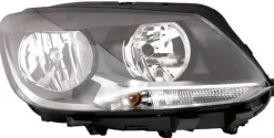 Phare Optique avant droit pour VOLKSWAGEN CADDY III phase 2, 2010-2015, H7+H15, Neuf