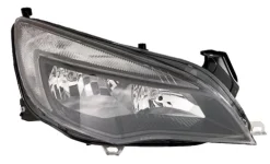 Phare Optique avant droit pour OPEL ASTRA J 2012-2016, H7+H7, Corps Noir