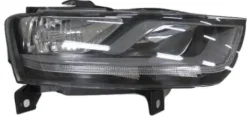 Phare Optique avant droit pour AUDI Q3 I phase 1, 2011-2014, fond noir, H7+H7, Neuf