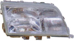 Phare Optique avant droit pour MERCEDES (W180-202) CLASSE C 1993-1997, H1+H1+H3, Neuf