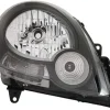 Phare Optique avant droit pour RENAULT KANGOO II phase 1, 2008-2013, H4, noir, Neuf
