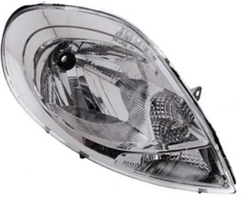 Phare Optique avant droit pour RENAULT TRAFIC II phase 2, 2006-2014, H4, feu clignotant blanc, Neuf