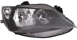 Phare Optique avant droit pour SEAT IBIZA IV FR depuis 2013, H7+H7, fond noir, Neuf