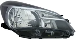 Phare Optique avant droit pour TOYOTA YARIS III phase 2, 2014-2016, H4, fond noir, Neuf
