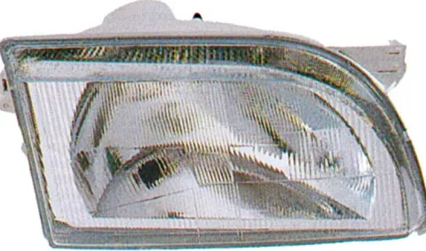 Phare Optique avant droit pour FORD TRANSIT Mk5, 1994-2000, (verre), H4, manuel, Neuf