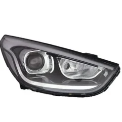 Phare optique avant droit pour HYUNDAI IX35 phase 2, 2013-2015, HIR2-PY21W, à LED, noir, Neuf