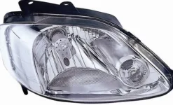 Phare Optique avant droit pour VOLKSWAGEN FOX 2009-2012, H4, électrique, connecteur rond, Neuf