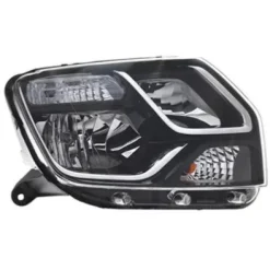 Phare Optique avant droit pour DACIA DUSTER I phase 2, 2013-2017, H1+H7, avec feu de jour, Neuf