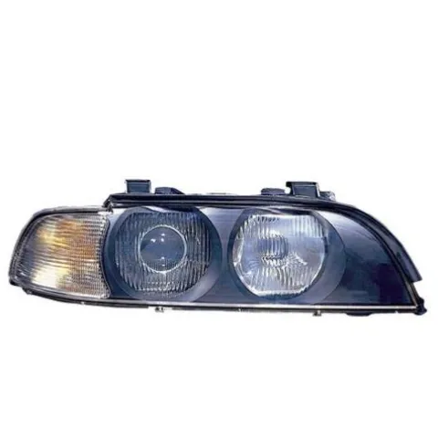 Phare optique avant droit pour BMW Serie 5 E39 1995-2000, HB4+HB3, blanc, Neuf
