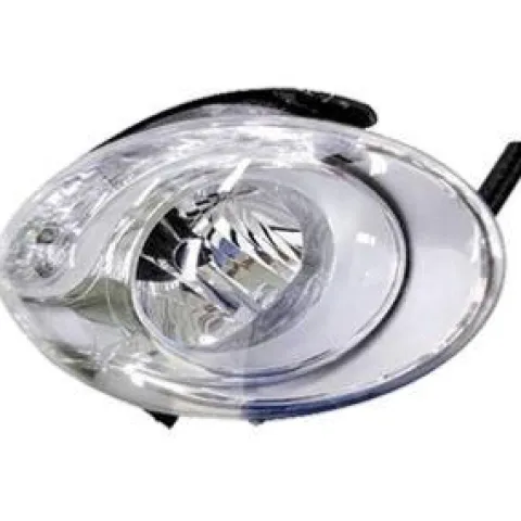 Phare Optique avant droit pour FIAT 500L phase 2 depuis 2017, avec moteur, Neuf