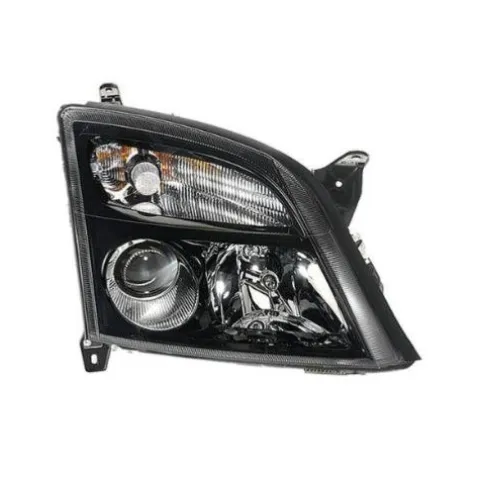 Phare Optique avant droit pour OPEL VECTRA 2002-2005, H7+H7, avec corps noir, Neuf