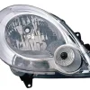 Phare Optique avant droit pour RENAULT KANGOO II phase 1, 2008-2013, H4, chromé, Neuf