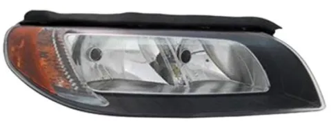 Phare Optique avant droit pour VOLVO V70 III phase 1, 2007-2012, fond noir, H7+H9, Neuf