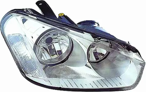 Phare Optique avant droit pour FORD FOCUS C-MAX 1 phase 2, 2007-2010, H7+H1, Neuf