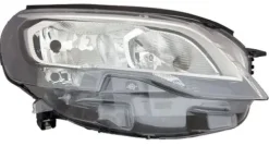 Phare Optique avant droit pour PEUGEOT EXPERT III depuis 2016, H1+H7+W5W+W21W+PY21W, Neuf