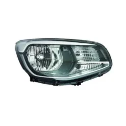 Phare Optique avant droit pour KIA SOUL 2014-2016, H4, avec lumière diurne et corps noir, Neuf
