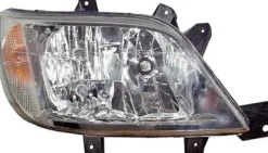 Phare Optique avant droit pour MERCEDES SPRINTER I (W901-W905), 2002-2006 H7+H7+H3, électrique