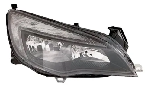 Phare Optique avant droit pour OPEL ASTRA J 2012-2016, H7+H7, Corps Noir