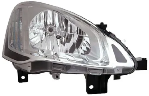 Phare Optique avant droit pour CITROËN BERLINGO II phase 3, 2015-2018, H4, électrique, Neuf