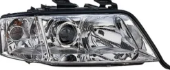 Phare Optique avant droit pour AUDI A6 II ph. 2 2001-2004, H7+H7, Neuf