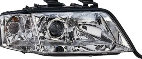Phare Optique avant droit pour AUDI A6 II ph. 2 2001-2004, H7+H7, Neuf