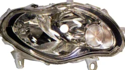 Phare Optique avant droit pour SMART FORTWO, 2003-2007, H7+H1 électrique, Neuf