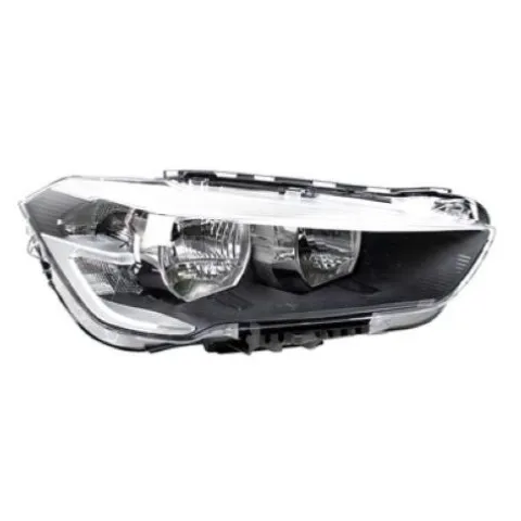 Phare Optique avant droit électrique pour BMW X1 F48 depuis 2015, H7, avec moteur, avec feu de jour à LED, Neuf