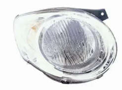Phare optique avant droit manuel H4 pour KIA PICANTO, 2008-2011,6 pin, Neuf