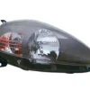 Phare Optique avant droit pour FIAT GRANDE PUNTO, 2005-2008, H4, noir, Neuf