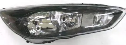 Phare Optique avant droit à LED pour FORD FOCUS III phase 2 2014-2018, H7+H1, avec moteur, corps noir, Neuf